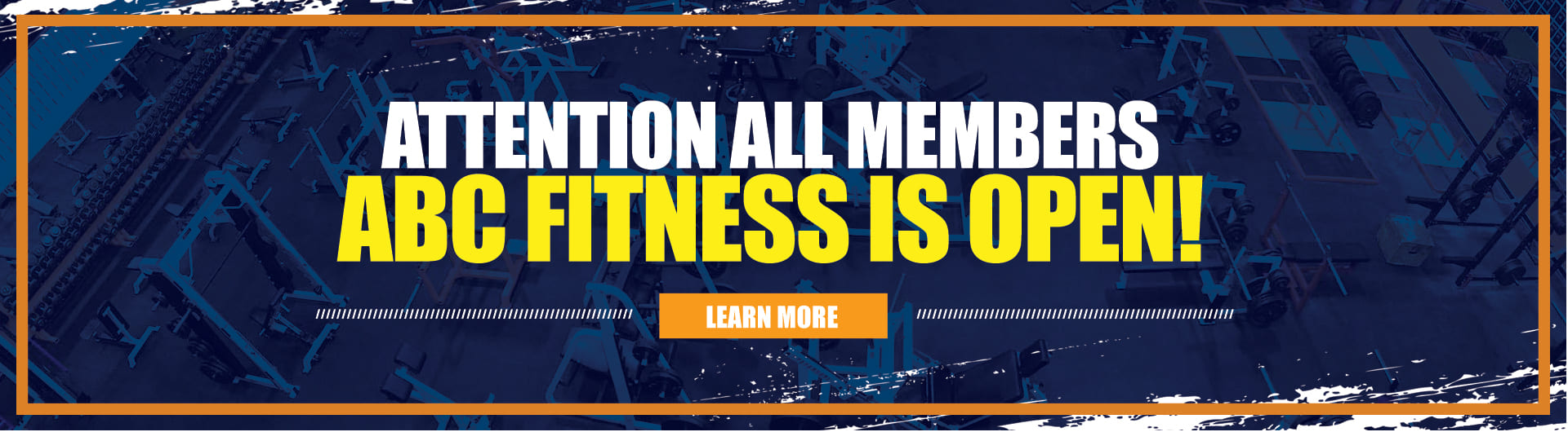 ABC Fitness is Re-Opening Monday, August 24, 2020 at 5AM